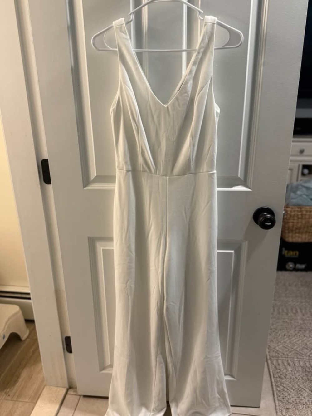 White jumpsuit